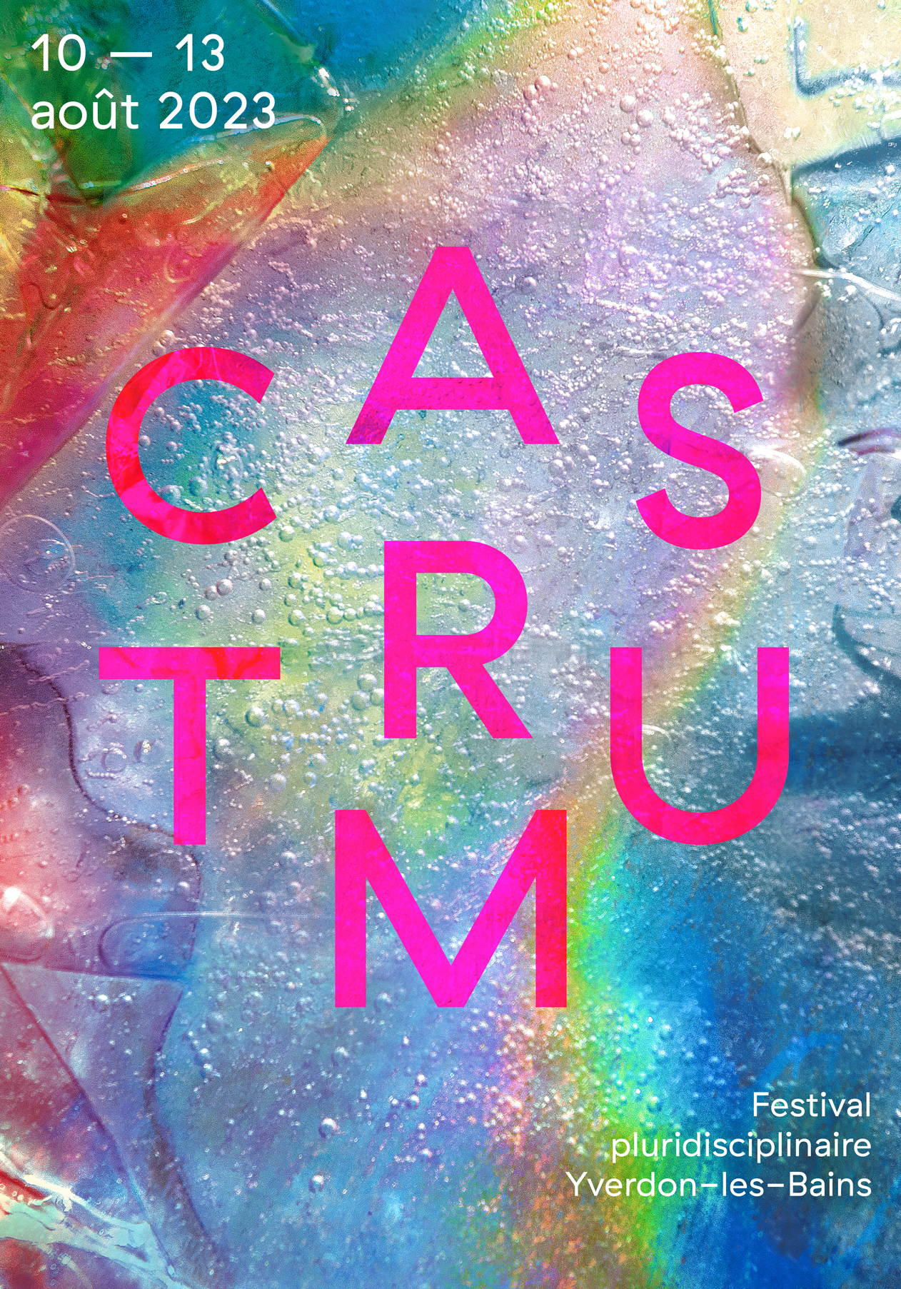 Affiche 2023 du festival Le Castrum